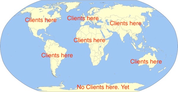 6 continents I have clients from and one not yet ADHD coaching